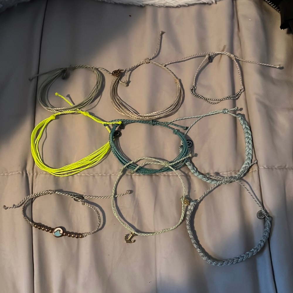 9 pura vida beach theme bracelets